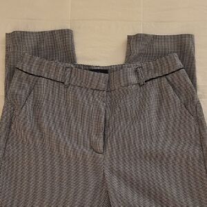 White House Black Market Houndstooth Trousers